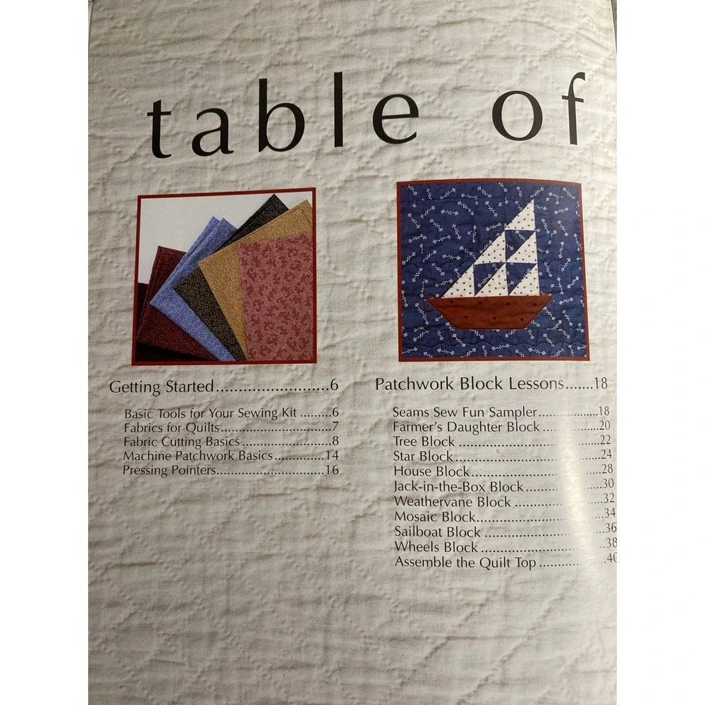 Basic Guide to Rotary Cut Quilts‎ Marianne Fons Liz Porter 1999 Patchwork Book